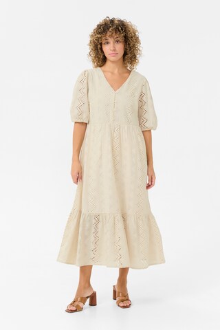 Robe 'Brielle' Cream en beige : devant