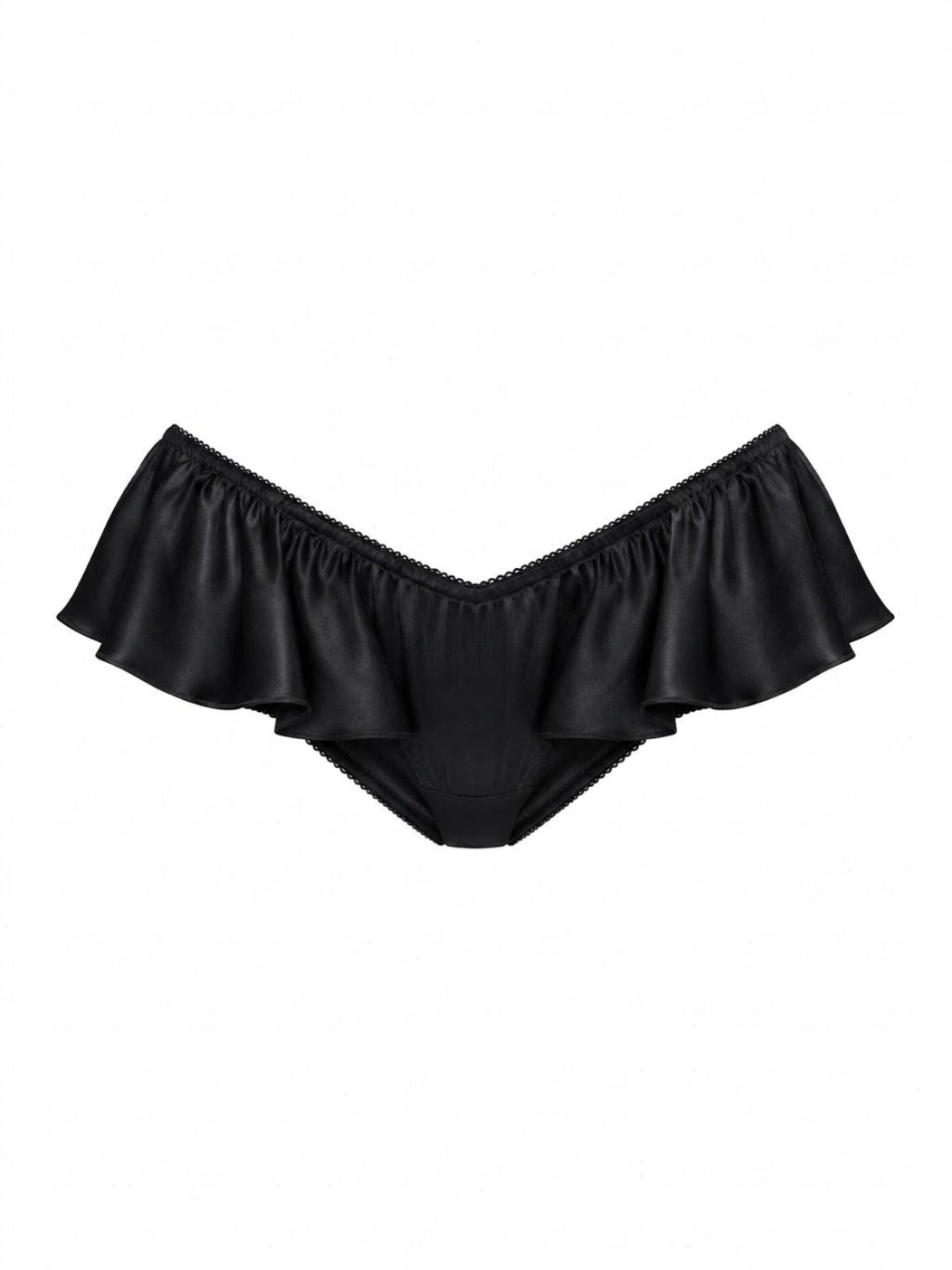 Muse Allure Hipsterit 'Tendresse Brief' värissä musta: etupuoli