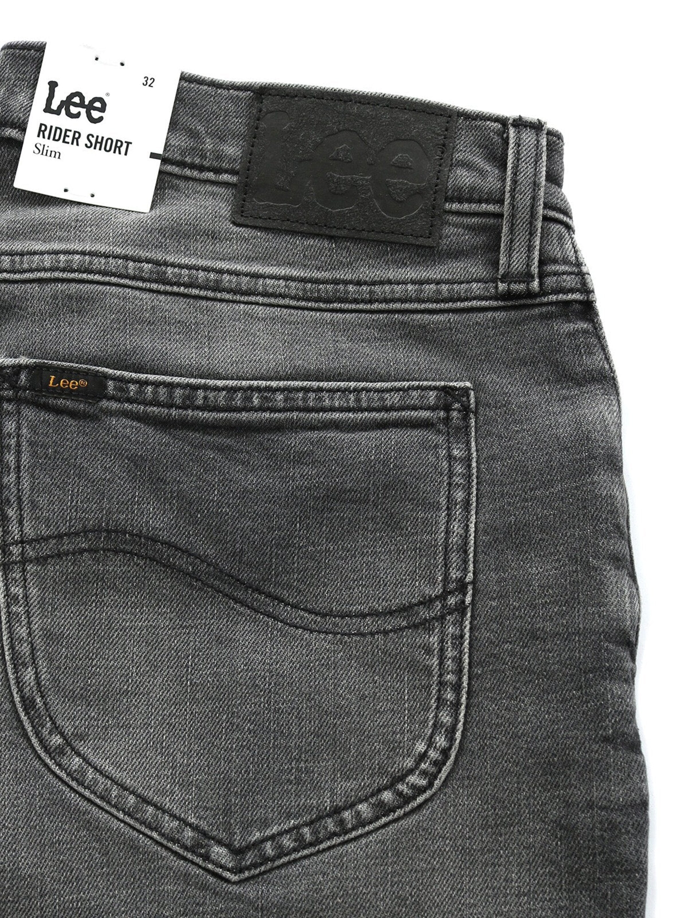 Lee - Slimfit Calças de ganga 'RIDER' em cinzento
