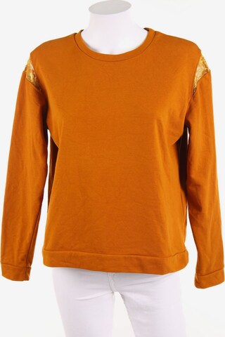 JDY Sweatshirt & Zip-Up Hoodie in S in Orange: front