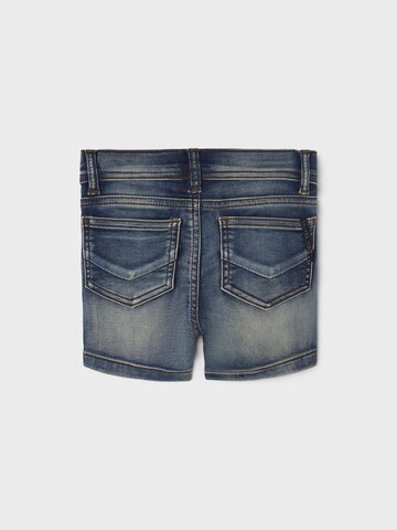 NAME IT Regular Shorts 'Theo Thayer' in Blau