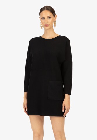 Abito in maglia di Kraimod in nero: frontale