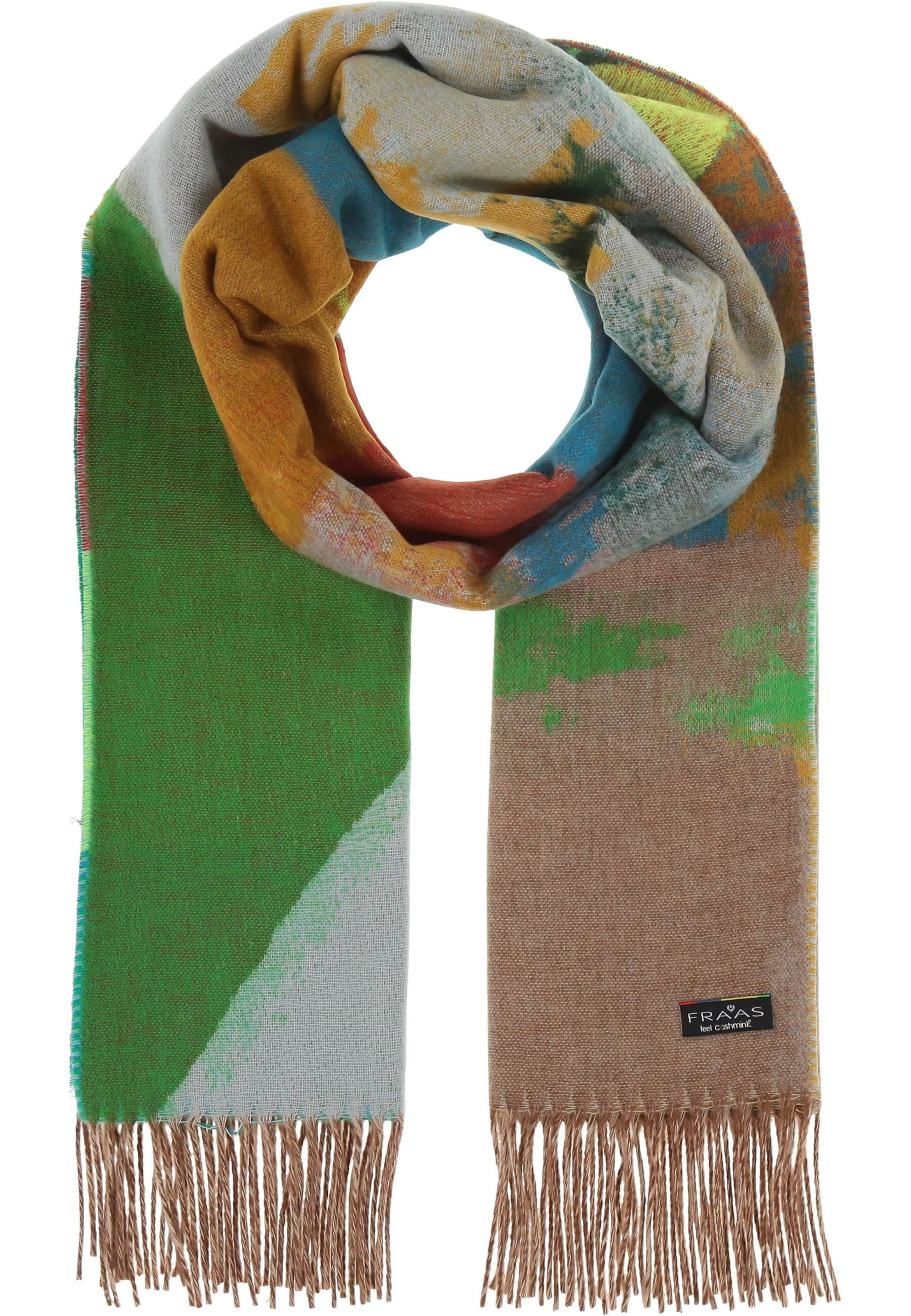 FRAAS Schal in Blau: Vorderseite