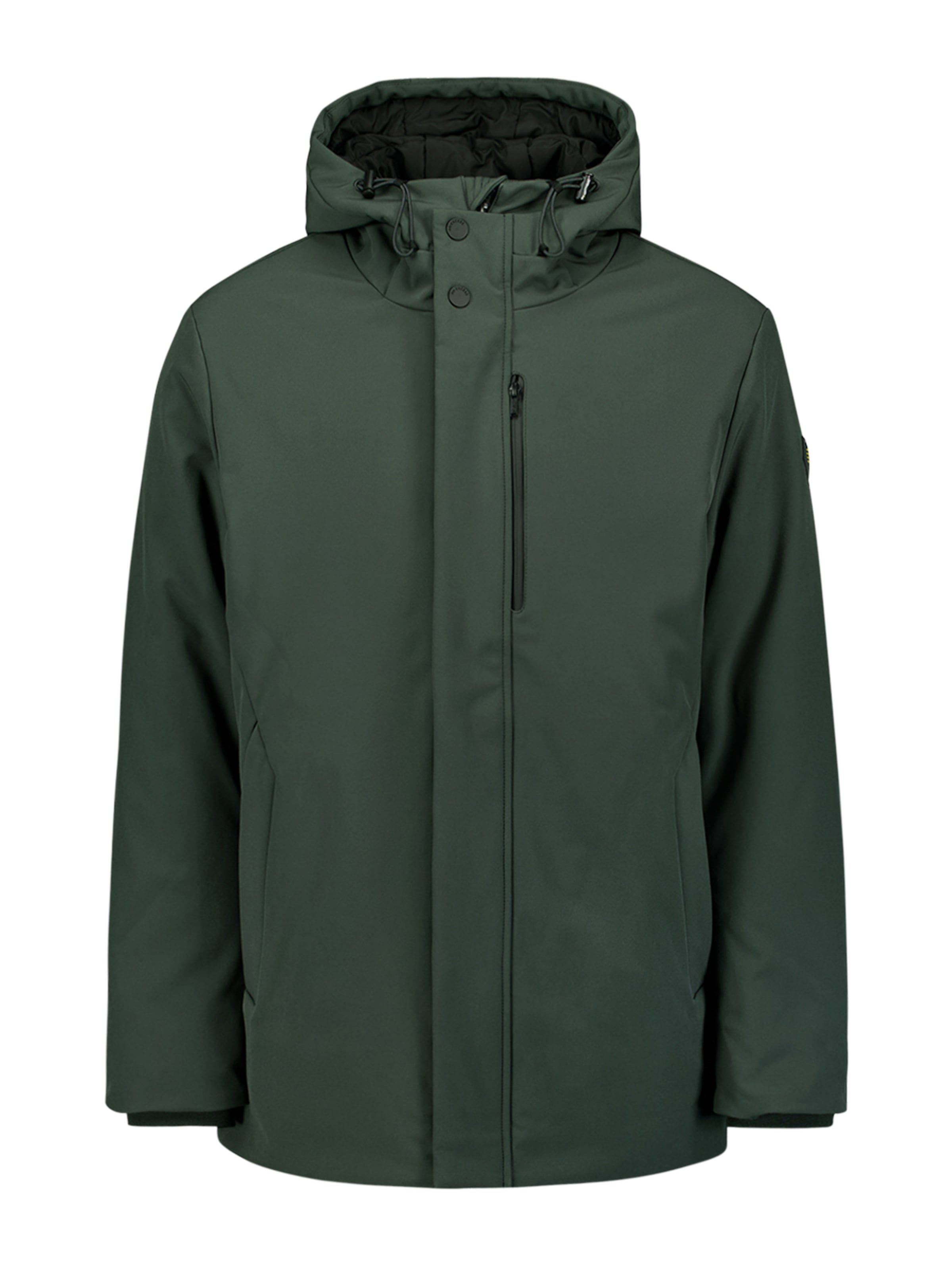 zaļš No Excess Funkcionāla jaka: no priekšpuses