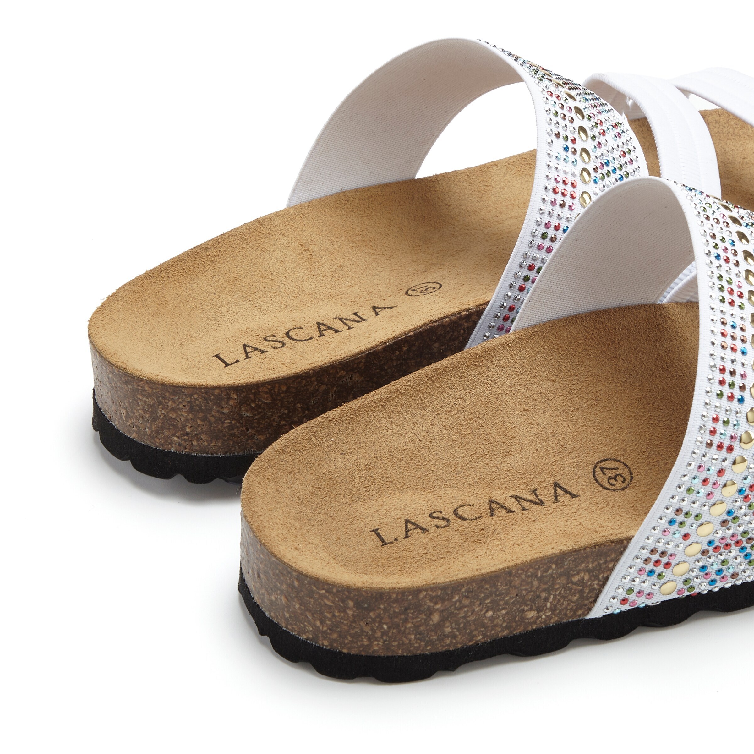 LASCANA Pantolette in Weiß