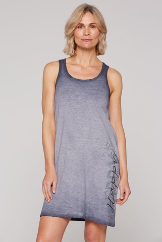 Soccx Summer Dress in Blue: front