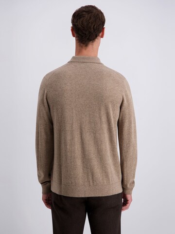 PIERRE CARDIN Strickjacke in Braun