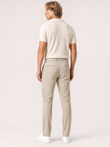yazubi Slim fit Chino Pants 'Kyle' in Beige