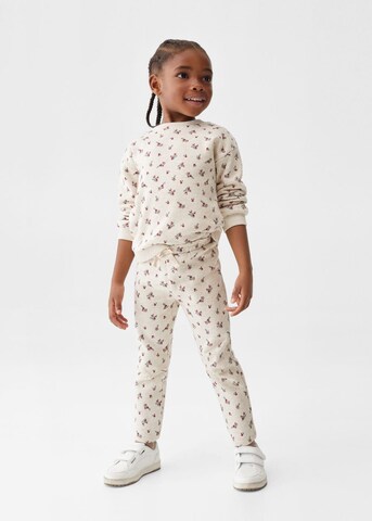 MANGO KIDS Regular Broek 'Eli' in Geel