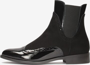 Chelsea Boots Kazar en noir : devant