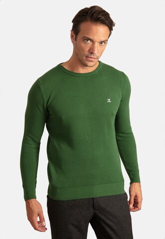 Sir Raymond Tailor Strickpullover 'Sona' in Grün: Vorderseite