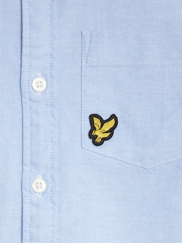 Lyle & Scott Regular fit Overhemd in Blauw