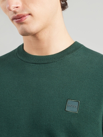 Pull-over 'Kanovano' BOSS en vert