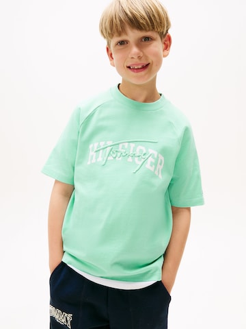 TOMMY HILFIGER Shirt in Groen: voorkant