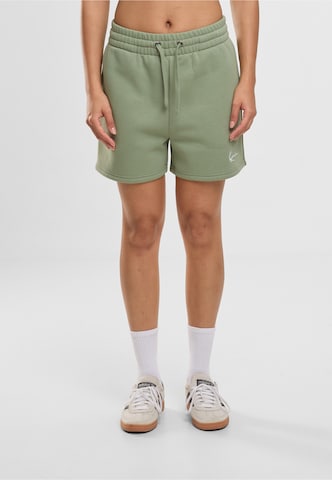 Karl Kani Regular Broek in Groen: voorkant