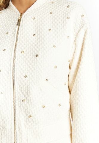 faina Between-Season Jacket in White