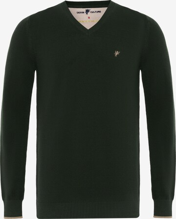DENIM CULTURE Sweater 'Romario' in Green: front