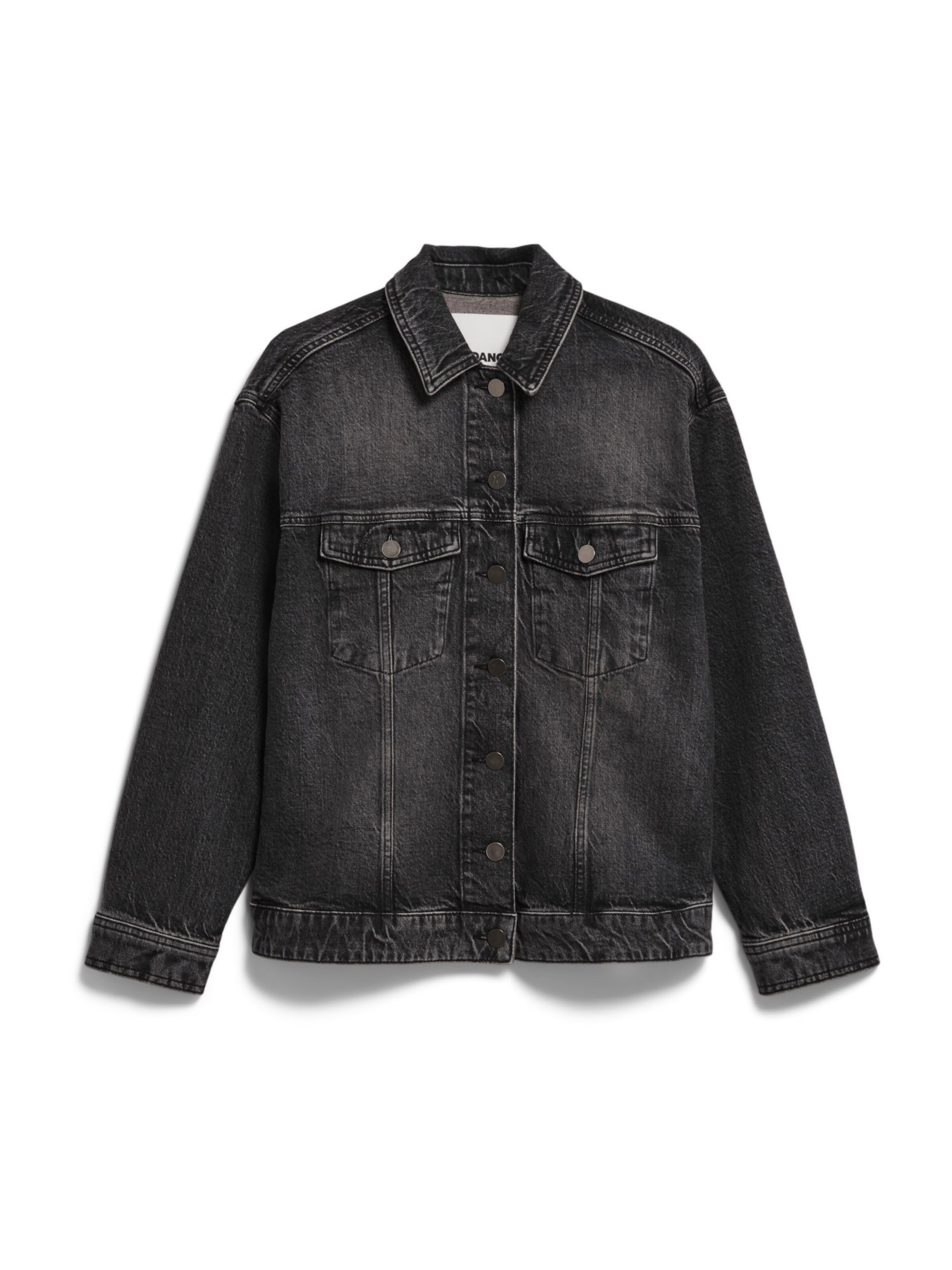 ARMEDANGELS Between-season jacket 'DENSIAA' in Grey: front