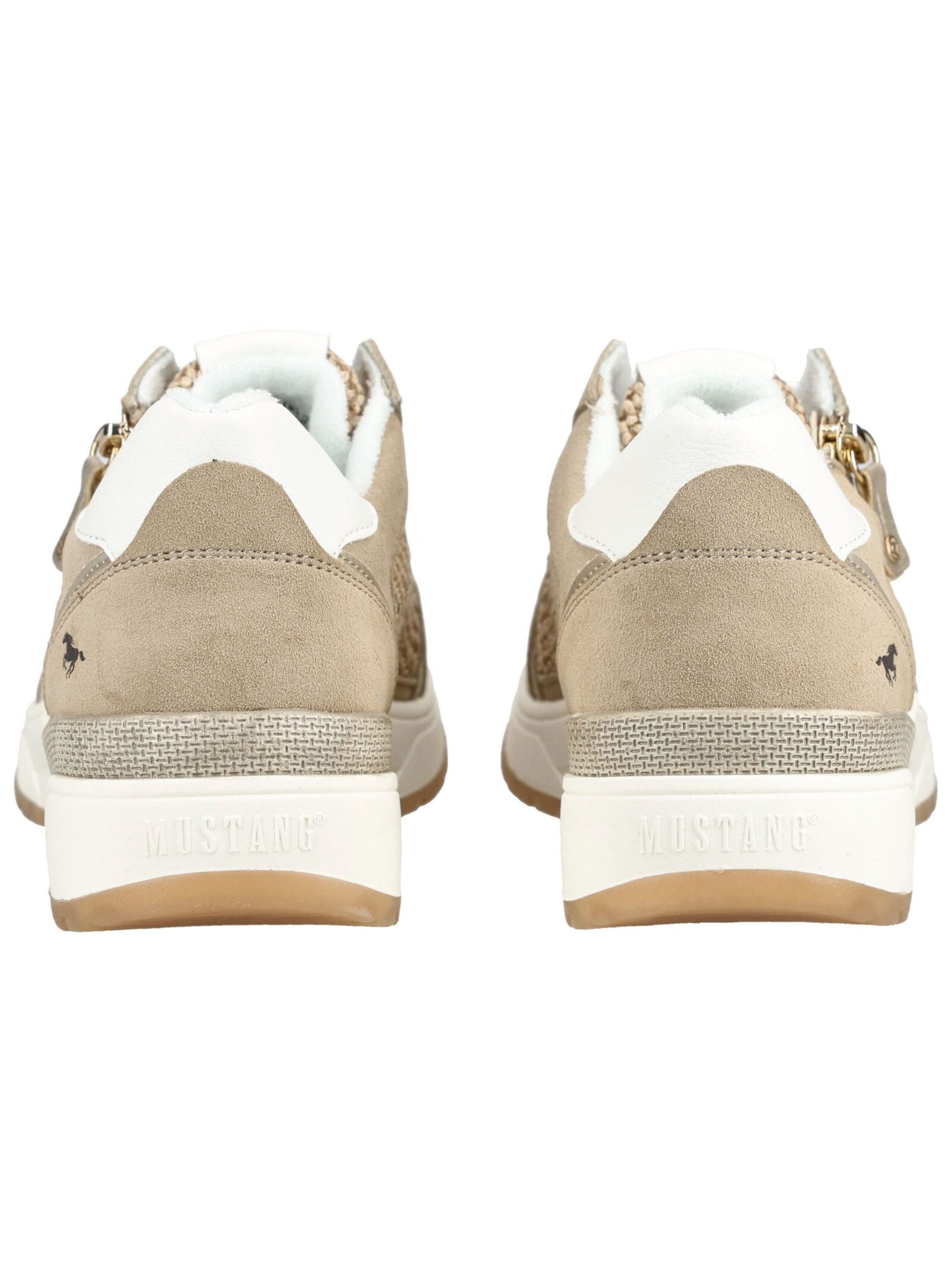 MUSTANG Sneakers laag in Beige
