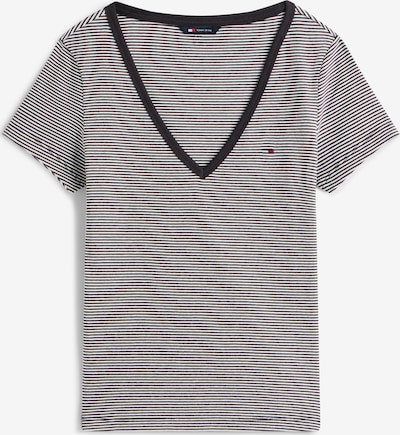 Tommy Jeans Majica 'ESSENTIAL' u crna / bijela, Pregled proizvoda