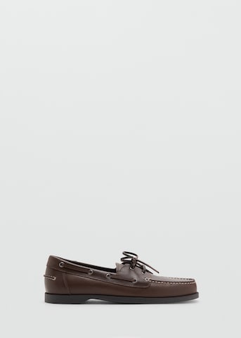 MANGO MAN Moccasins 'Nautic' in Brown