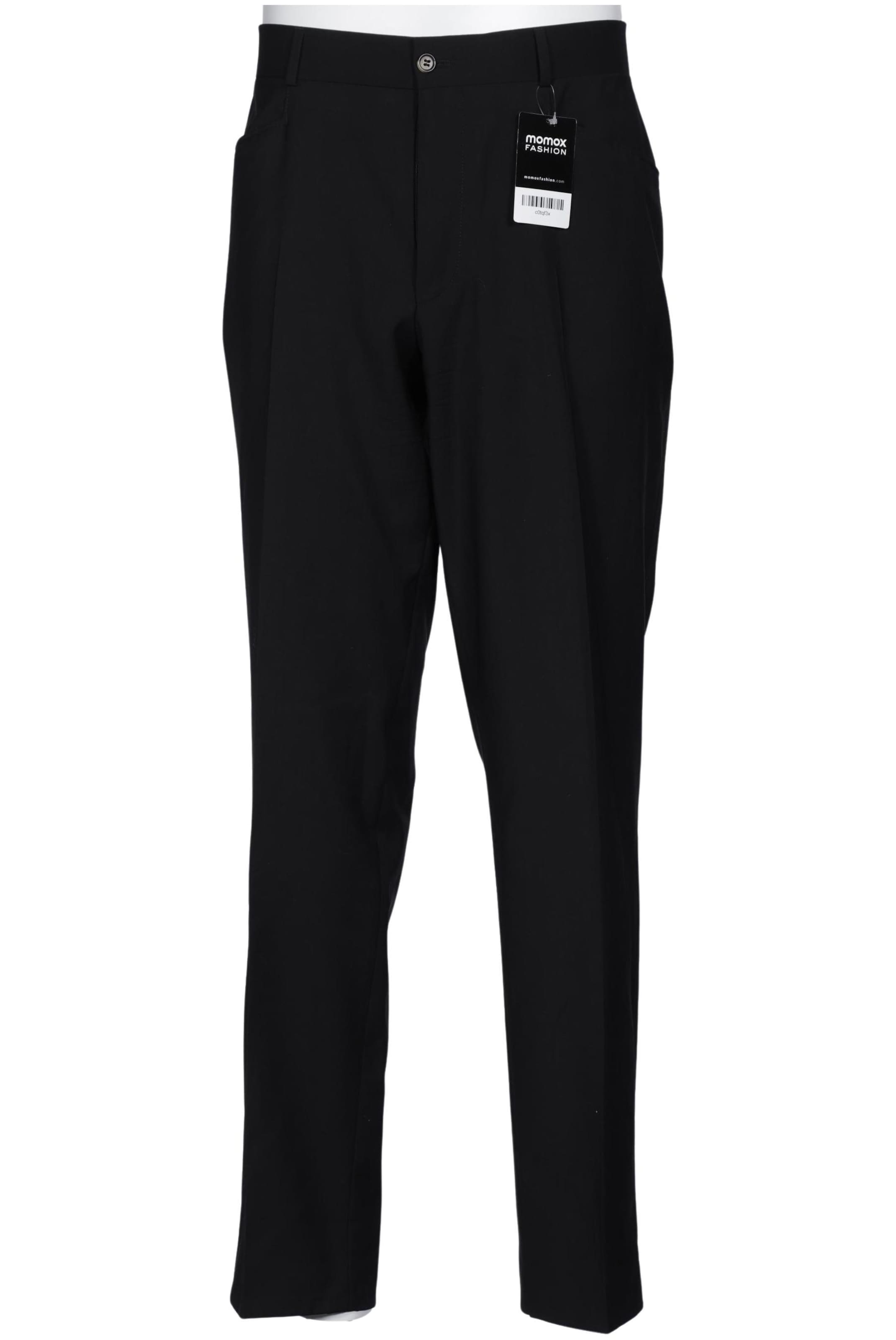 RENÉ LEZARD Stoffhose 34 in Schwarz: Vorderseite