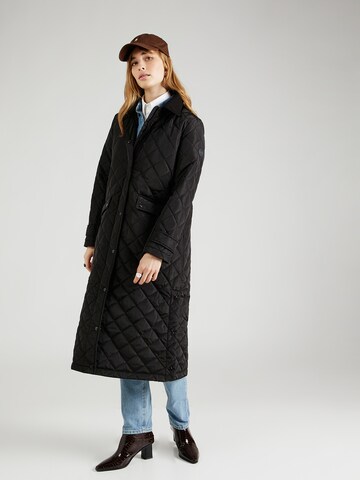 Lauren Ralph Lauren Between-Seasons Coat in Black: front