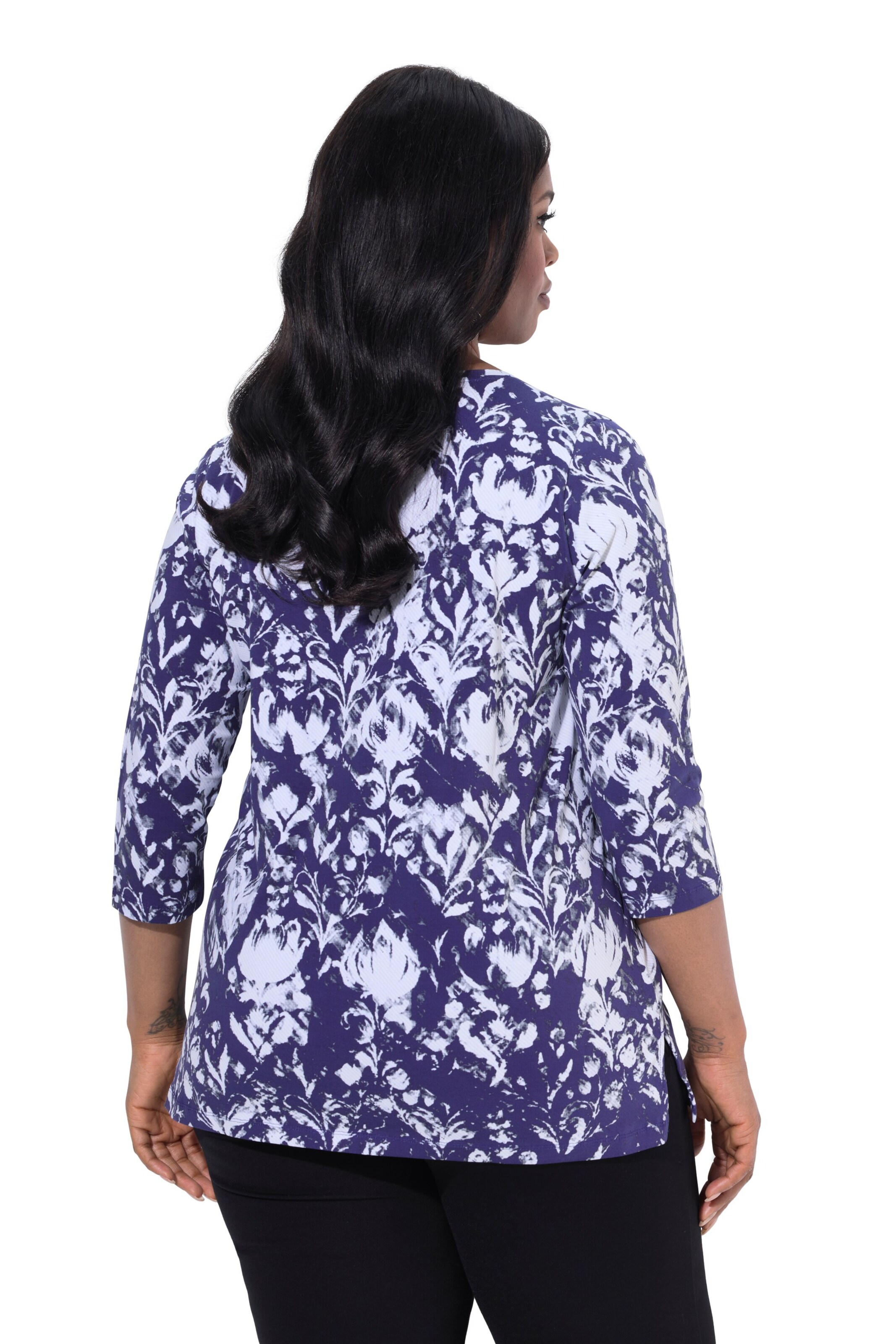 Ulla Popken Shirt in Blue