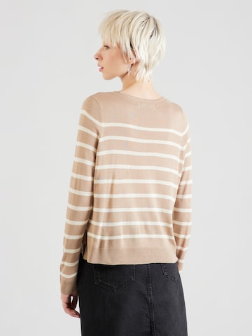 VERO MODA - Jersey 'NOVA' en beige