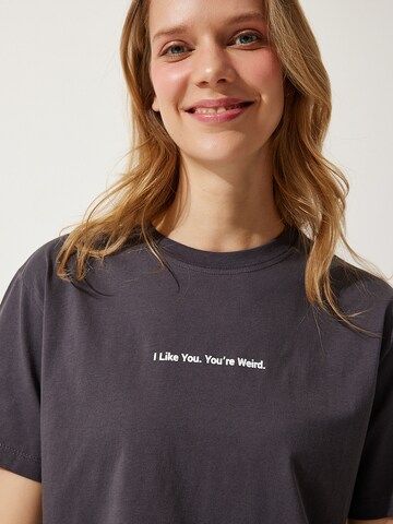Happiness İstanbul T-shirt i grå