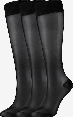 camano Socks 'Compression&Active' in Black: front