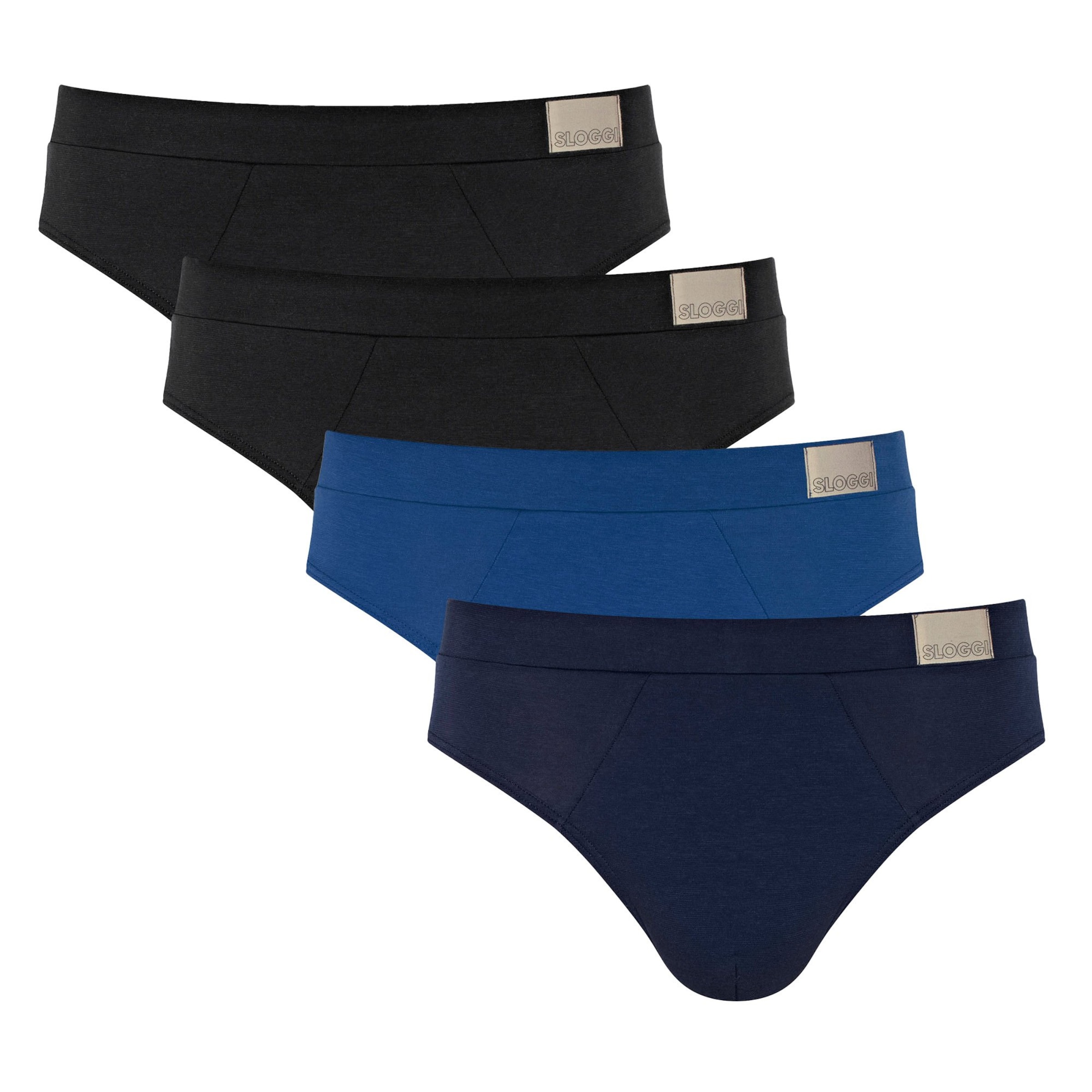 SLOGGI Slip in Blauw: voorkant