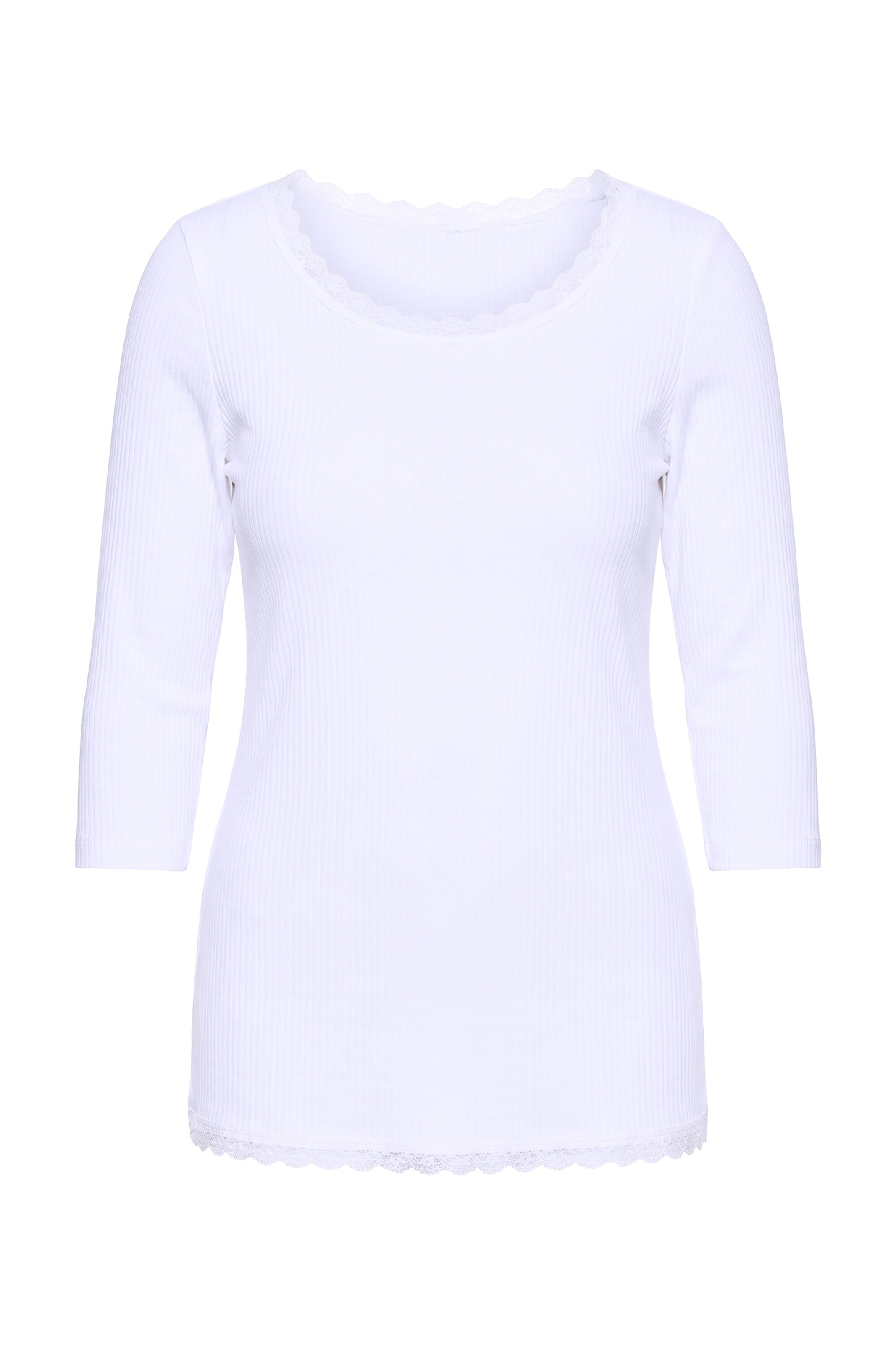MIAMODA Shirt in White: front