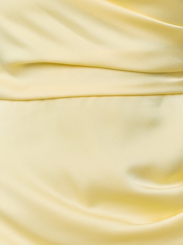 Sável - Vestido de festa 'Poppie' em amarelo
