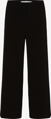 Raffaello Rossi Wide leg Broek in Zwart: voorkant