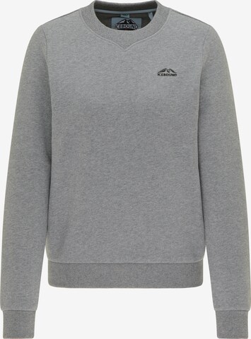 ICEBOUND Sweatshirt in Grijs: voorkant