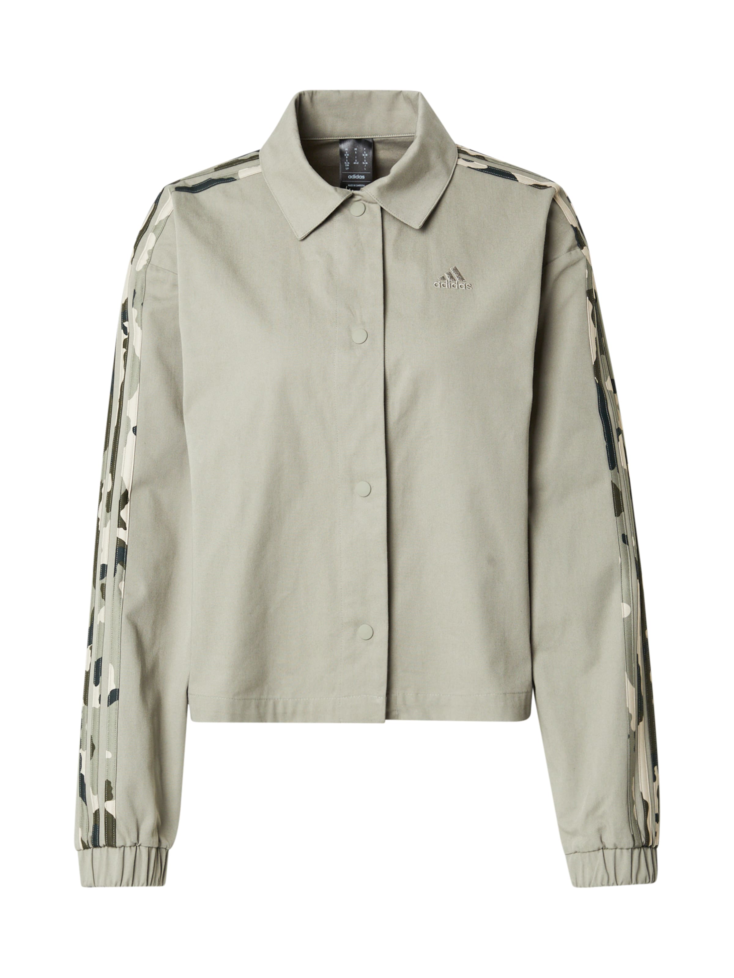 ADIDAS SPORTSWEAR Спортивная куртка 'Essentials' в Зеленый: спереди