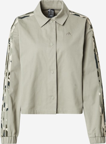 ADIDAS SPORTSWEAR Treenitakki 'Essentials' värissä vihreä: etupuoli