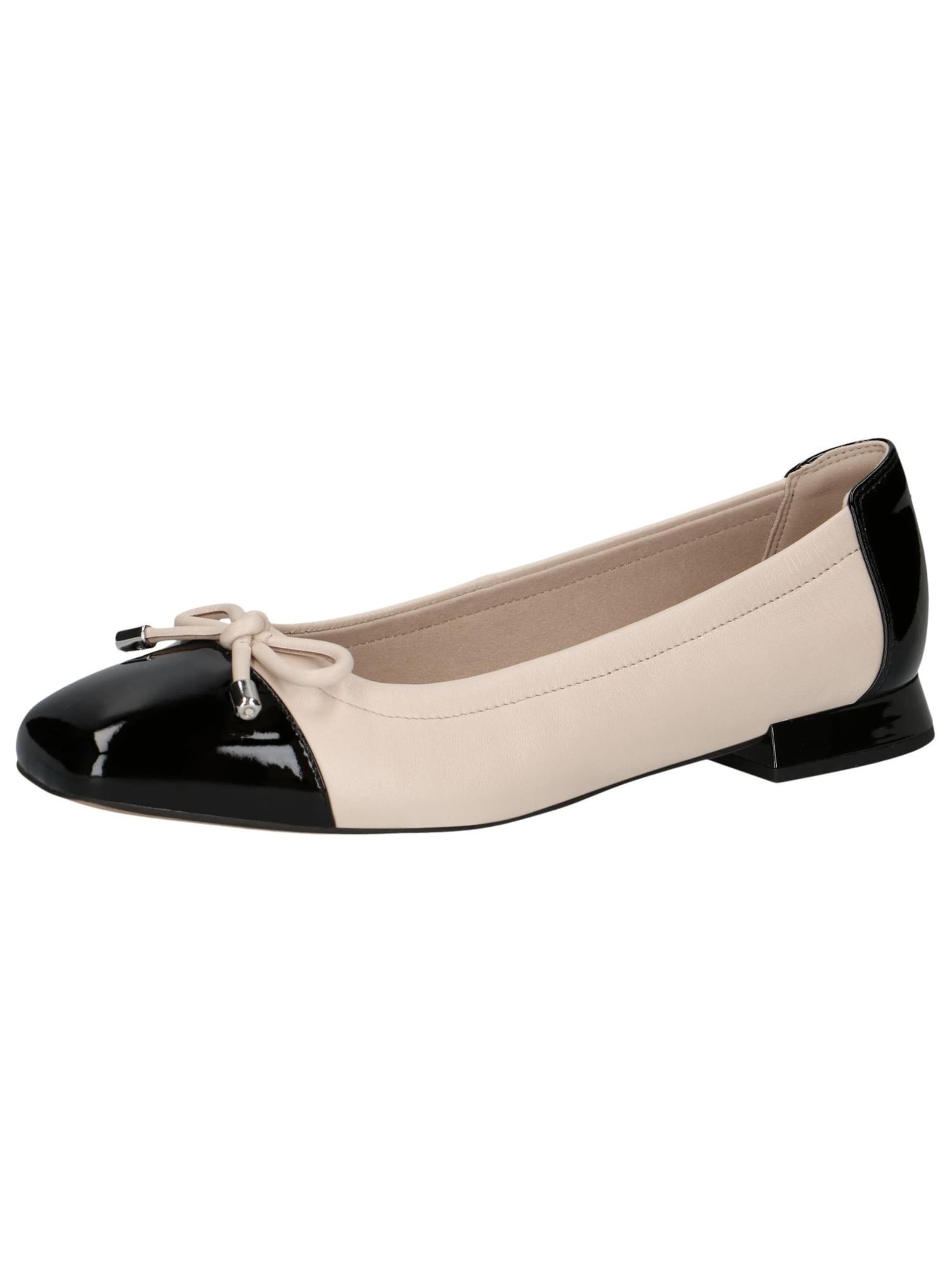 Ballerines CAPRICE en beige : devant