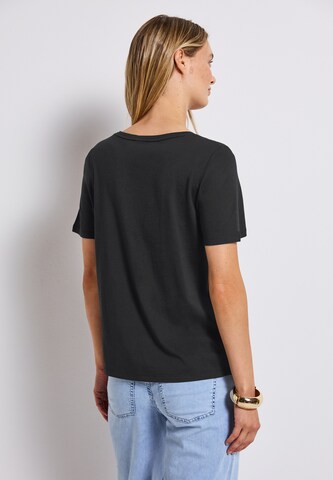 STREET ONE Shirt in Black