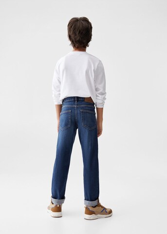 MANGO KIDS Regular Jeans in Blau