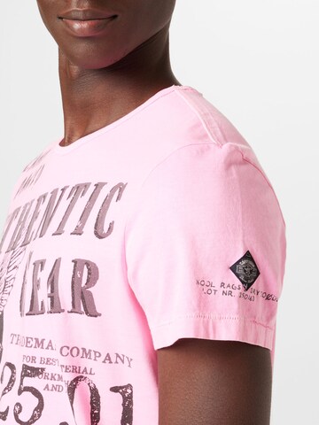 CAMP DAVID Shirt in Pink