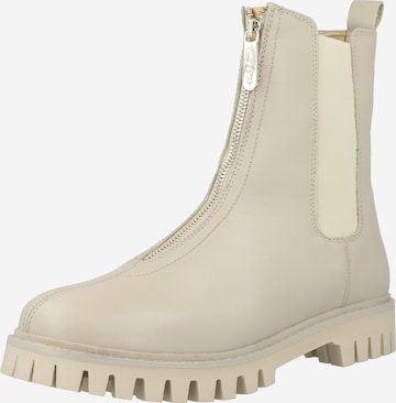 TOMMY HILFIGER Chelsea Boots in Beige: front