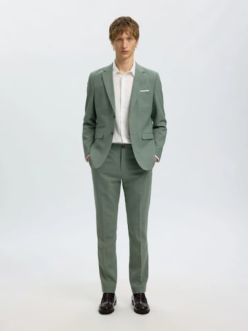 SELECTED Slim fit Pintsak '16087870' w kolorze zielony