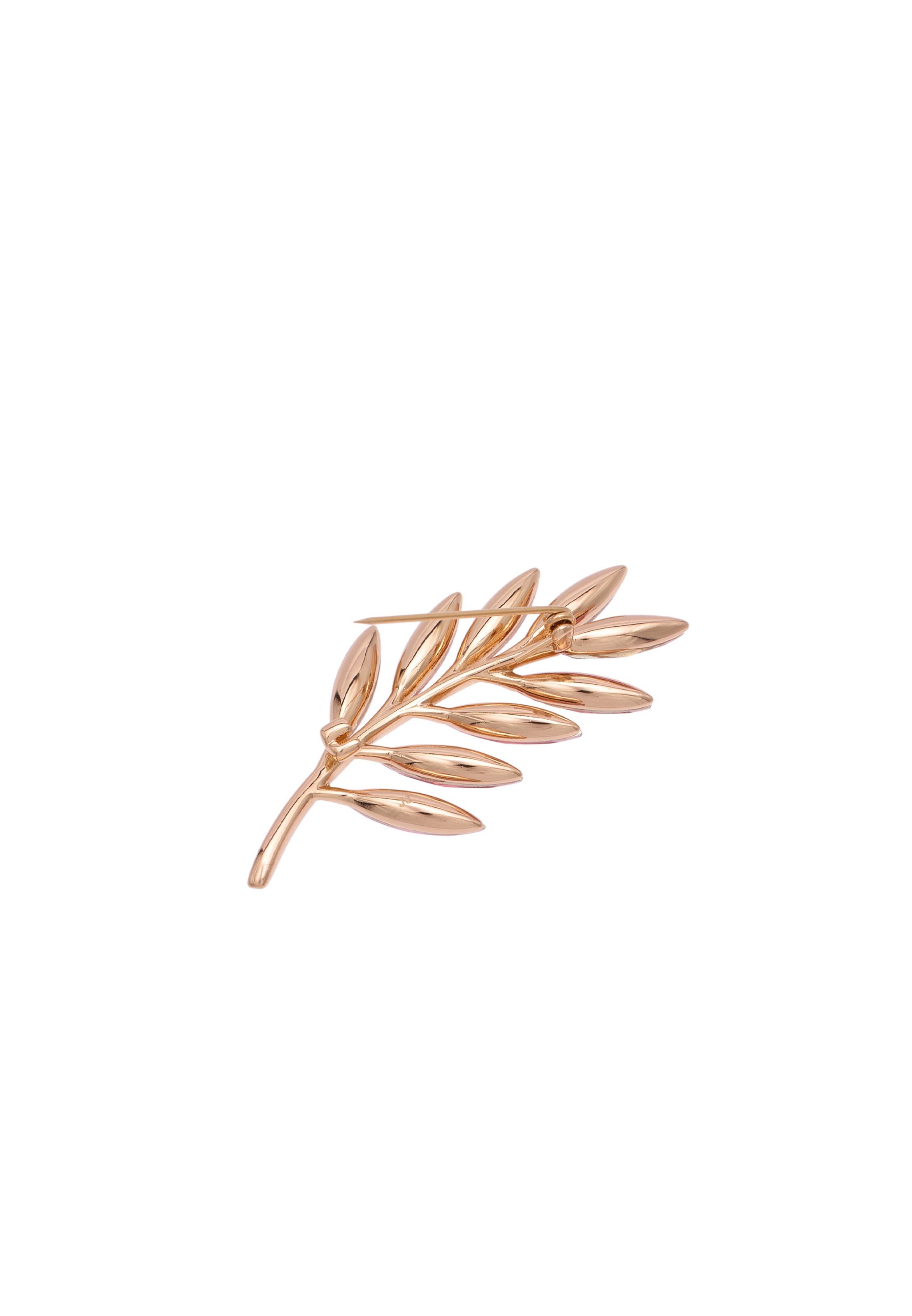 Broche usha BLACK LABEL en or