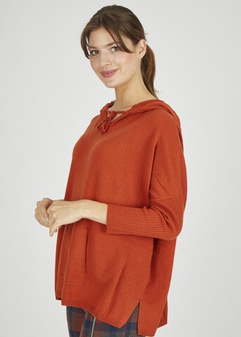 eve in paradise Sweater 'Amanda' in Orange: front