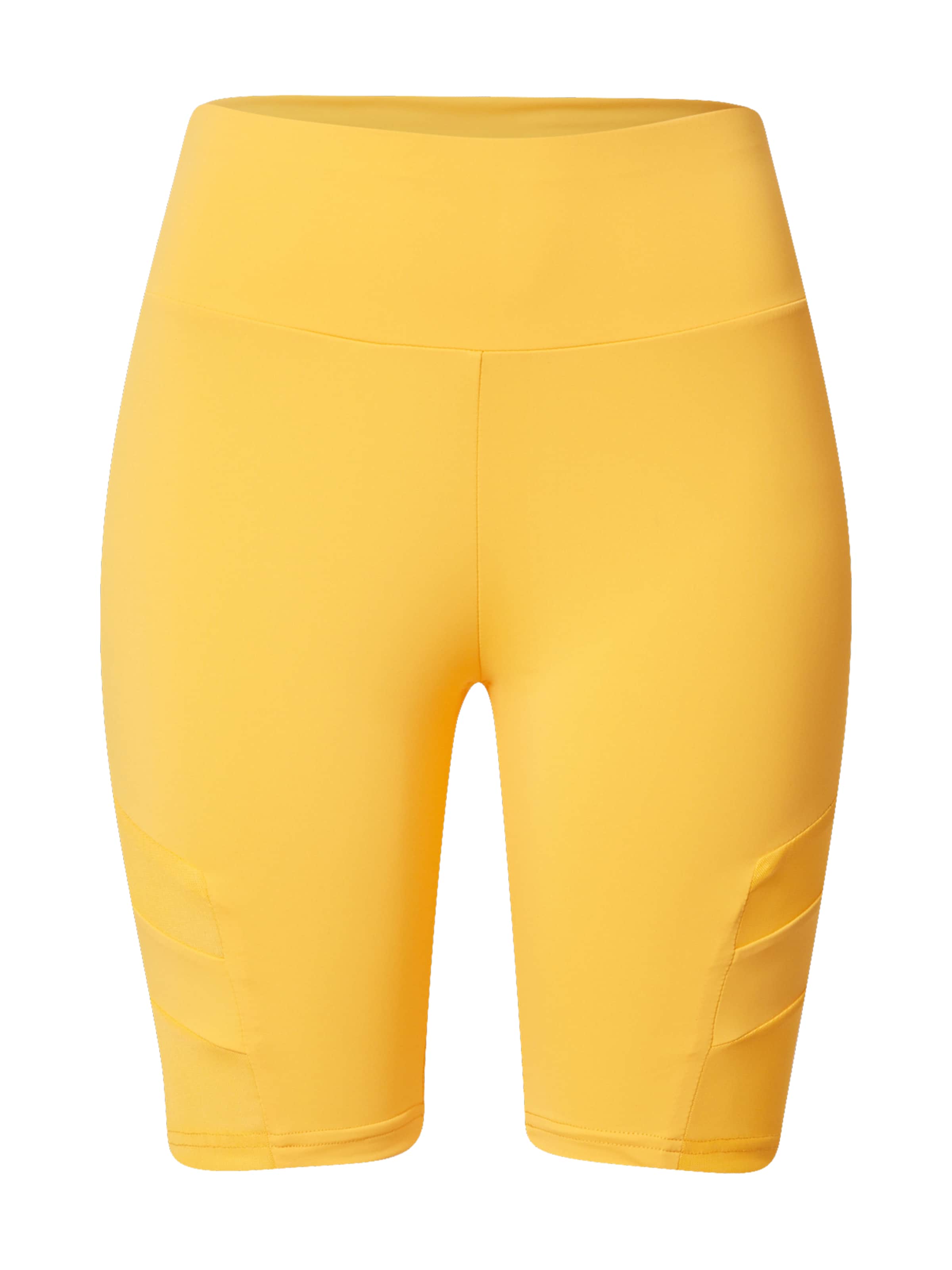 Leggings di Urban Classics in giallo: frontale