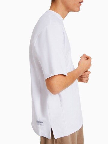 Bershka T-shirt i vit