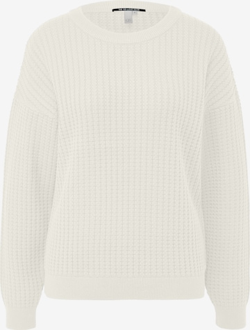 Pull-over QS en beige : devant