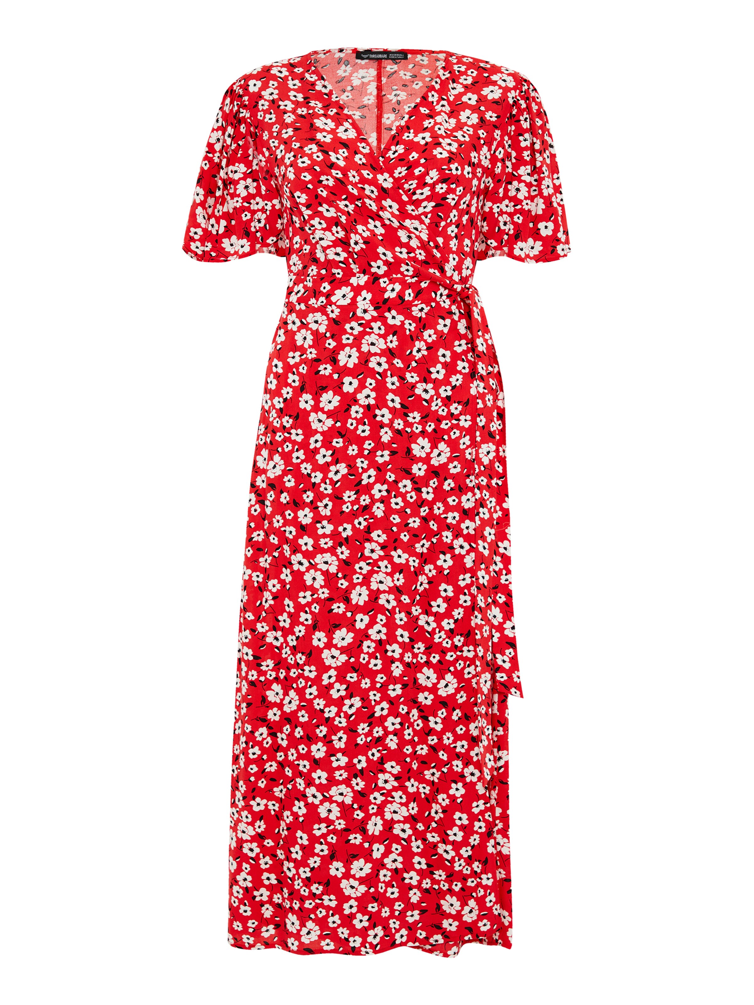Threadbare Summer dress 'Malika' in Red: front